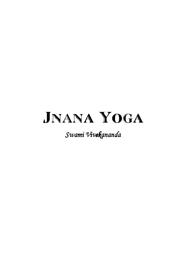 Jnana Yoga- Swami Vivekananda.pdf