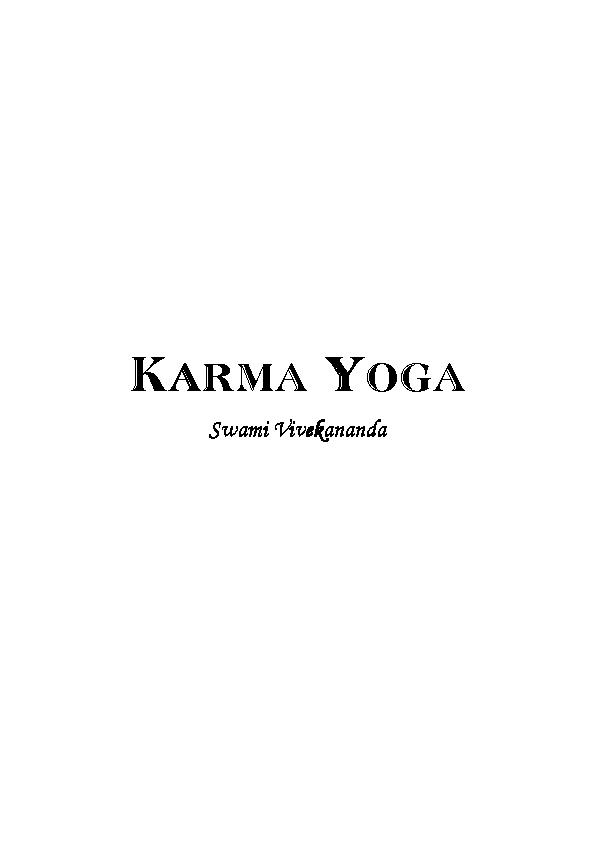 Karma Yoga- Swami Vivekananda.pdf
